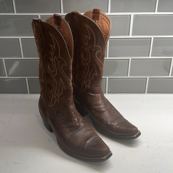 Ariat Other - Ariat Men's Snip Square Western Boots 10005959 Brown - Size 11 D